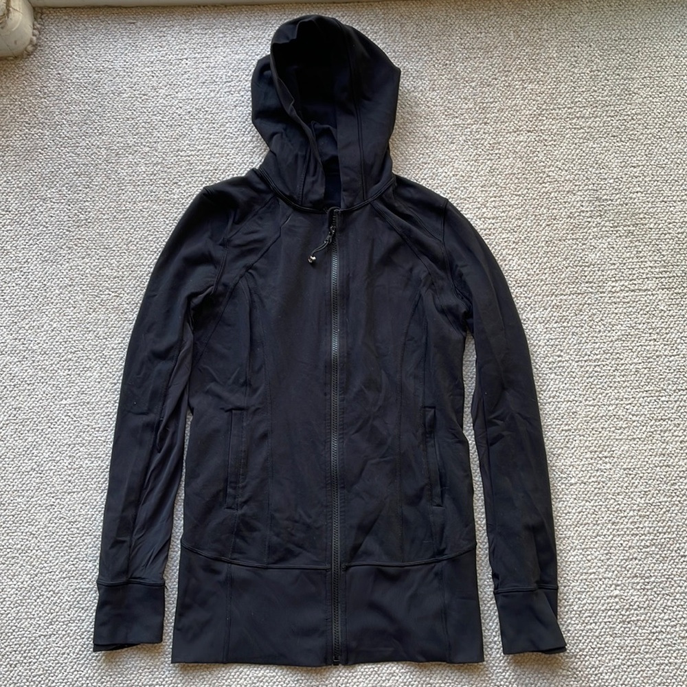 Lululemon black zipped top